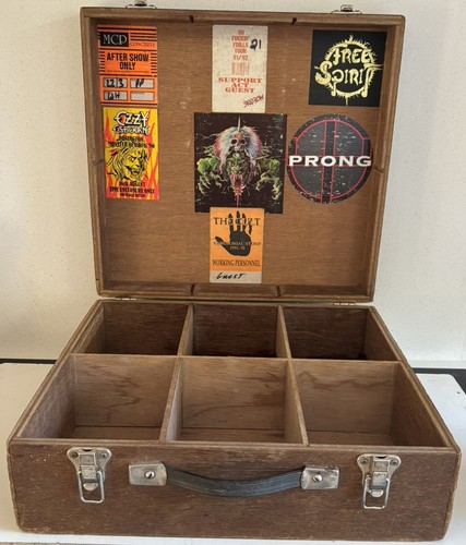 Storage transit case wooden - cd,