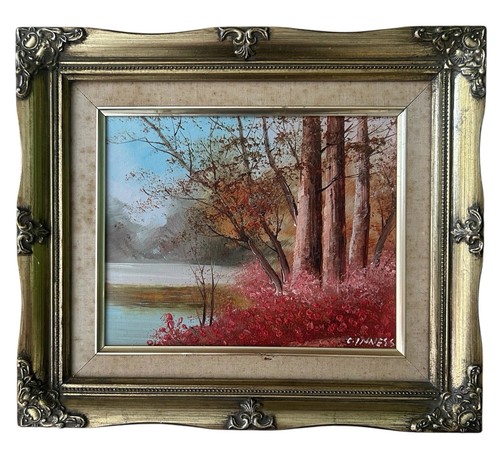 Vintage original oil painting - original,