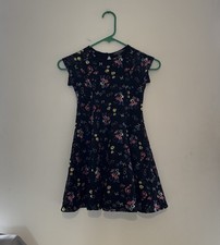 Primark Girls Black Floral Fit