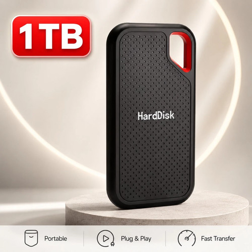 1tb portable external hard - external,