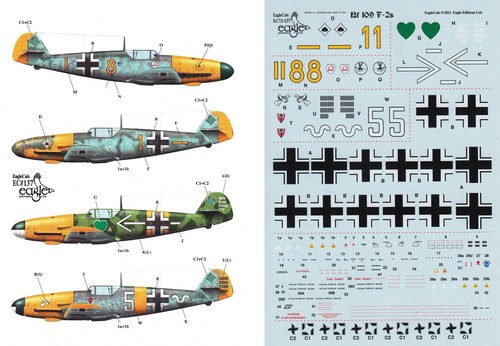 Eaglecals decals 72 - decals, 1/72