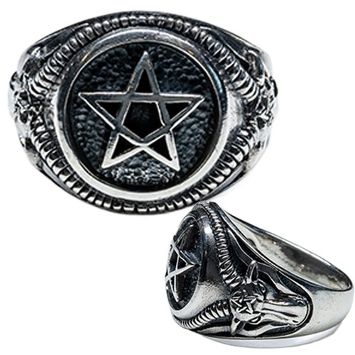 Baphomet pentagram goat head - baphomet,