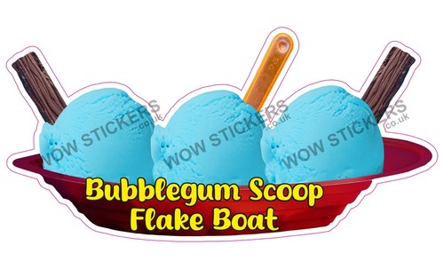 Ice cream van sticker