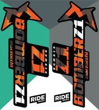 Marzocchi decal kit fire - z1,