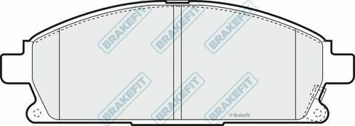 Brake pads front for nissan - front,