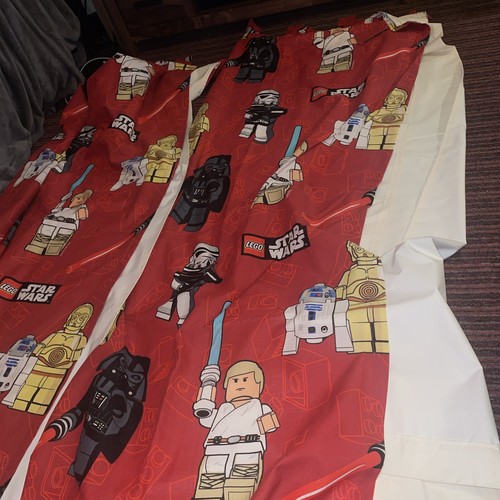 Curtains star wars - star, lined