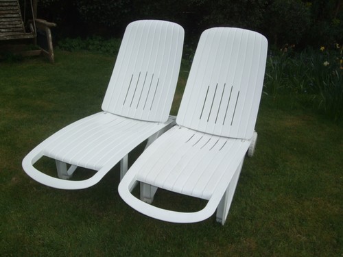 Pair vintage allibert - of,