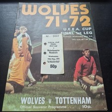 3/5/72 Wolves v Tottenham UEFA