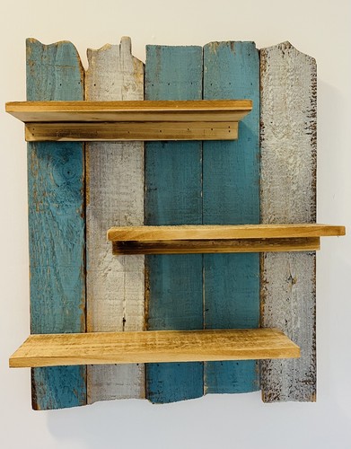 Rustic coastal style wood wall - coastal,