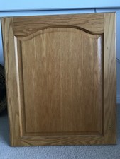 Solid Oak Kitchen Cupboard Door 595 (for 600 Unit) X 712mm Used, Excellent Condt