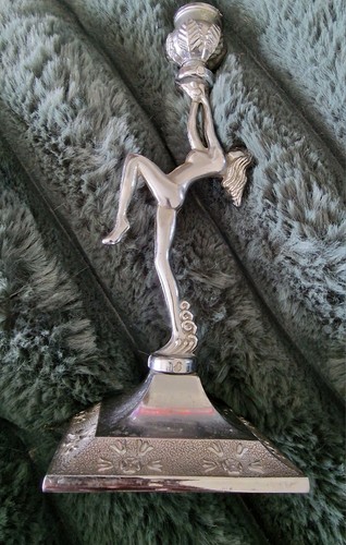 Original art deco lady - original,