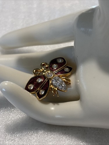 Swan swarovski butterfly - swan,