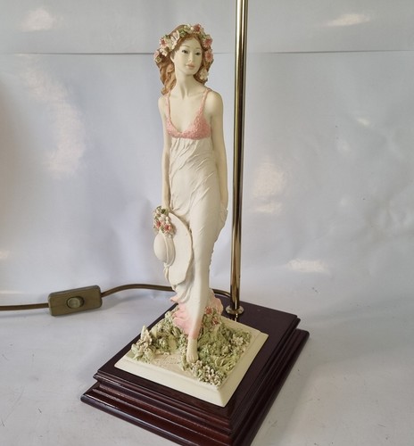 Vintage figurine lamp - vintage,