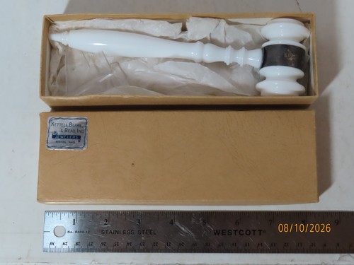 Ivory color presentation gavel