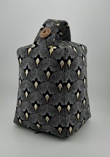 Handmade fabric doorstop with - handmade,