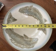 Beautiful Large Koi Bowl 14