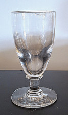 Antique georgian ale glass - antique,