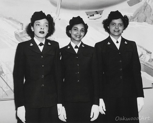 Ww2 black navy waves - navy, in