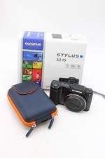 F Boxed Olympus Stylus SZ-15 16 MPXL Digital Camera W/H Charger, Card Working