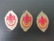 Very old boy scout badges - 3,