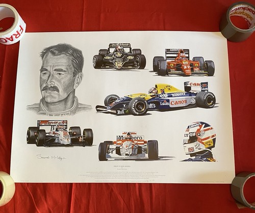Tribute nigel mansell - nigel, mansell”