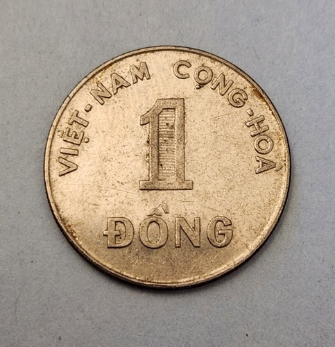 Vietnam old coin dong - ,