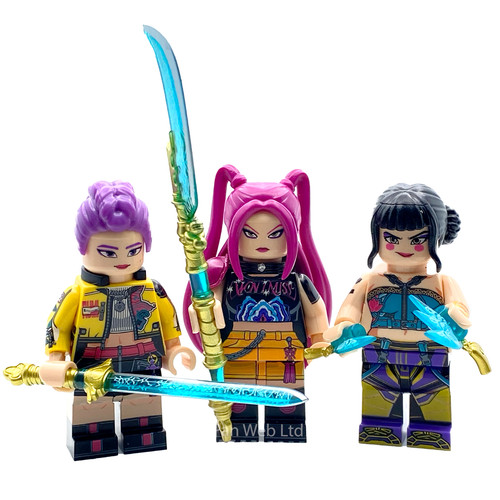 Demon hunters minifigure - hunters,