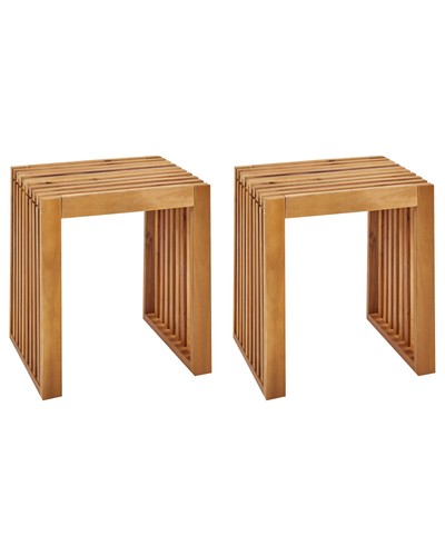 Set garden stools bellano - 3,