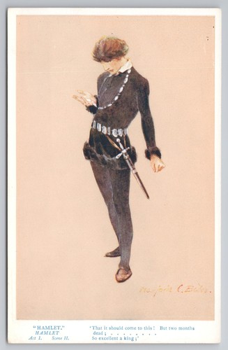 Vintage hamlet shakespeare - hamlet,