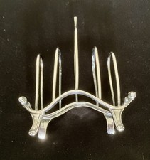 Solid Silver Toast Rack