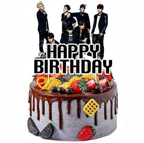 Bts cake topper korea - korea, band