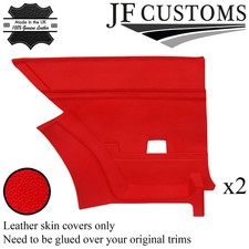 RED ITALIAN LEATHER 2X REAR