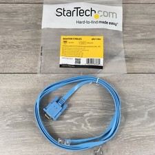 StarTech.com 1.8m Cisco Console Cable RJ45 to DB9 Serial RS232 Router Management