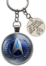 star trek figure keyring spock