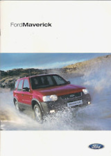 Ford Maverick 2002-03 UK Market Sales Brochure 2.0i 3.0i V6 XLT