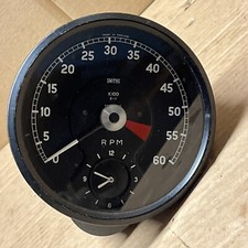 Jaguar - Smiths Rev Counter & Clock & Adjuster cable - E Type 3.8 - RV7413/00