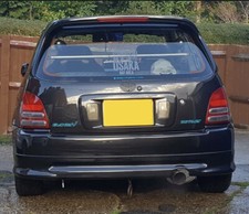 Toyota Starlet & Glanza Rear