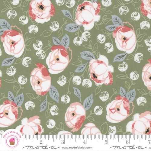 Moda country rose 5170 sage - rose, 14