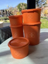 Vintage Orange Tupperware