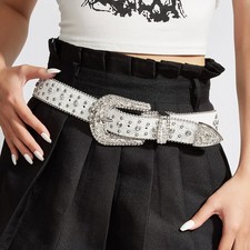Water Women Wide Belt With