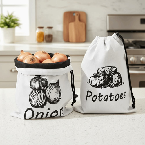 Onion potatoes storage - storage, bag