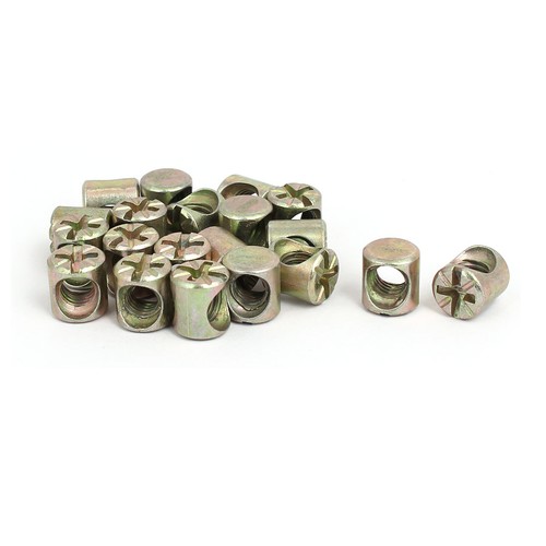 Pcs 10mm metal barrel - m6,