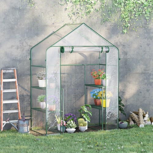 Portable walk greenhouse - portable, walk-in