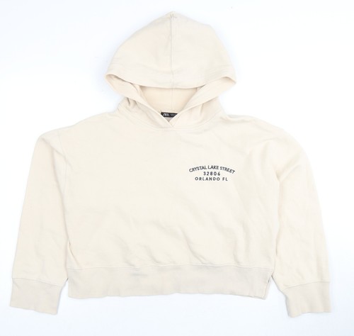 Zara women ivory pullover - ivory,