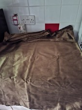 Satin Piece Of Material Bronze 1m 50 Cms X 2 Metres