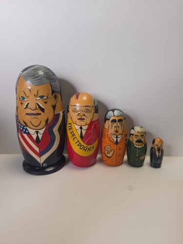 Vintage russian matryoshka - vintage,