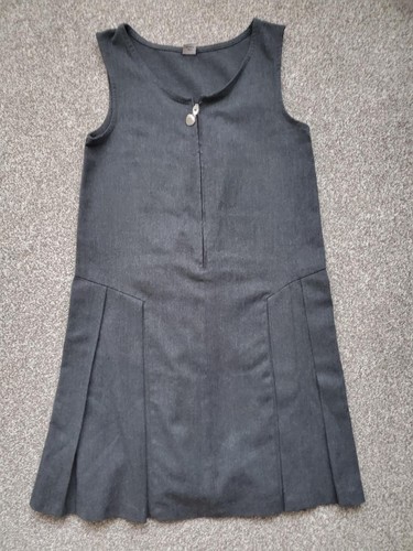 Grey drop waist pleated - drop,
