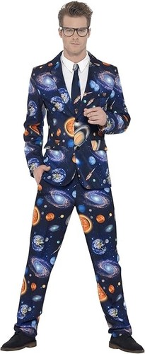 Mens space suit costume galaxy - costume,