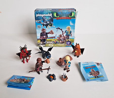 Playmobil How To Train Your Dragon 70040 With Baby Dragon + Bonus Figures