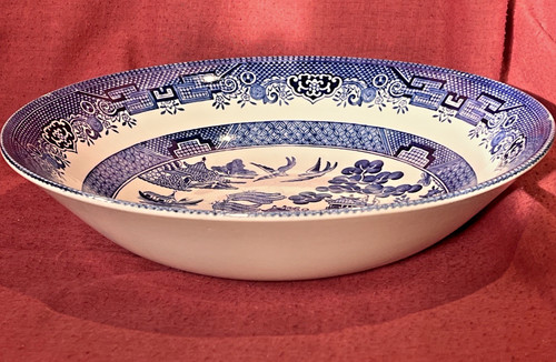 Vintage curchill blue - blue, willow